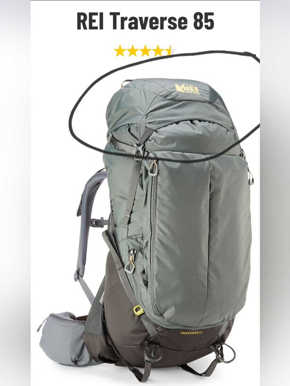 REI Co-op - Summit Pack - Raincover